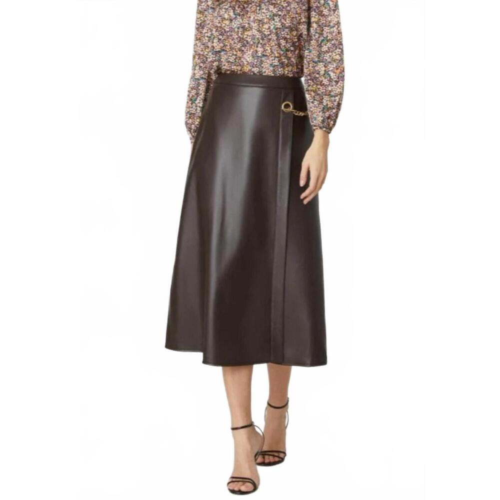 NEW SHOSHANNA trinity skirt in chocolate